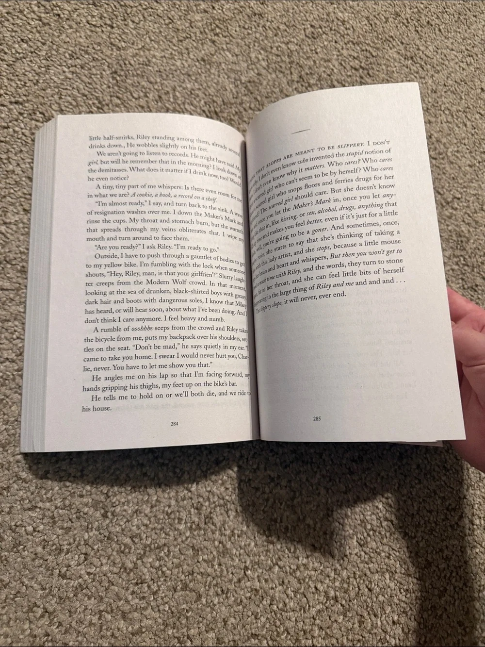 Kathleen Glasgow 'Girl in Pieces' Peach Paperback